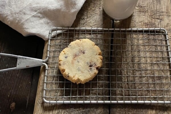 Chocolate Chip Cookie for One