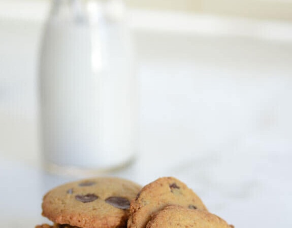 Crispy Chocolate Chip Cookies