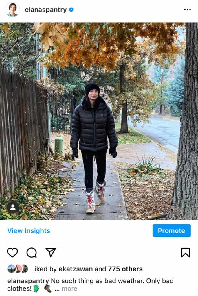 Elana Fall Walk