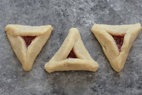 Gluten-Free Raspberry Hamantaschen