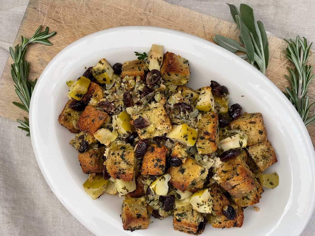 cranberry apple stuffing