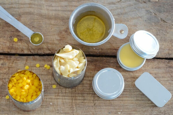 homemade lip balm