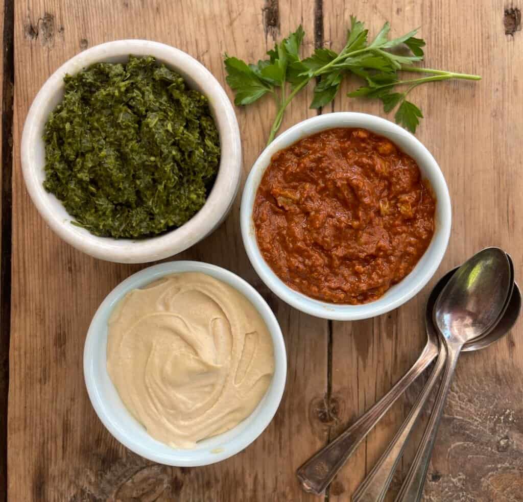 Spiced Green Schug Sauce