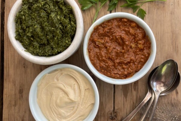 Spiced Green Schug Sauce