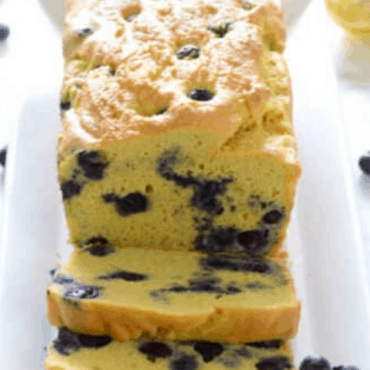 Keto Blueberry Lemon Bread