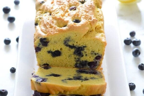 Keto Blueberry Lemon Bread