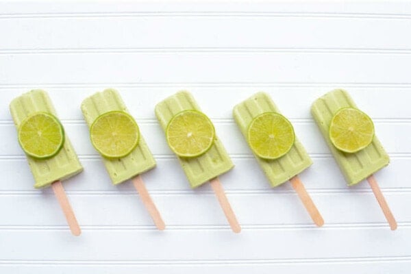 Keto Lime Creamsicles