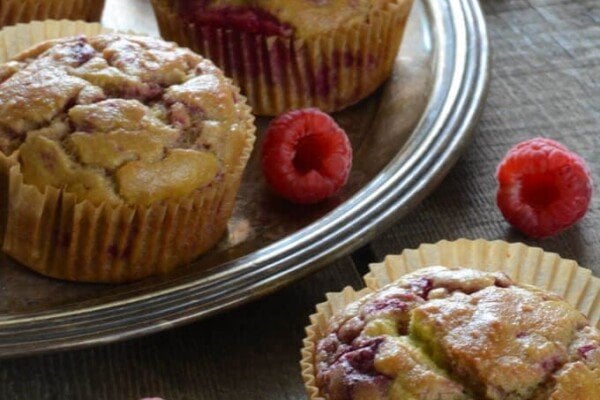 Keto Raspberry Lemonade Muffins