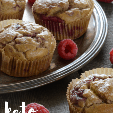 Keto Raspberry Lemonade Muffins