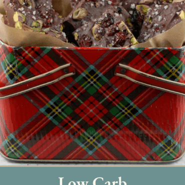 Low Carb Chocolate Bark