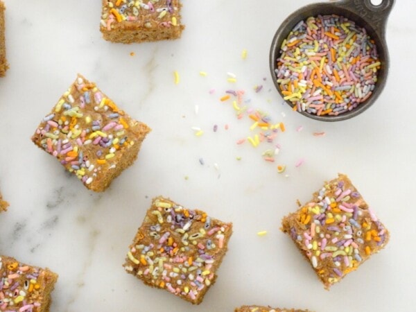 Low-Carb Funfetti Blondies