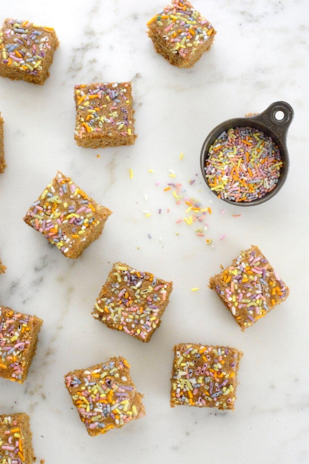 Low-Carb Funfetti Blondies