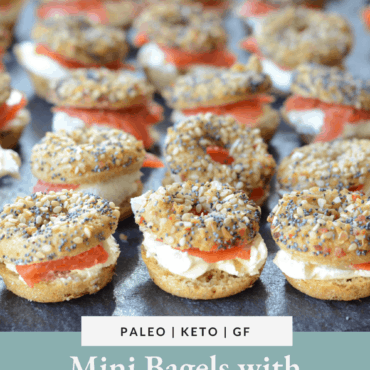 Mini Bagels with Cream Cheese