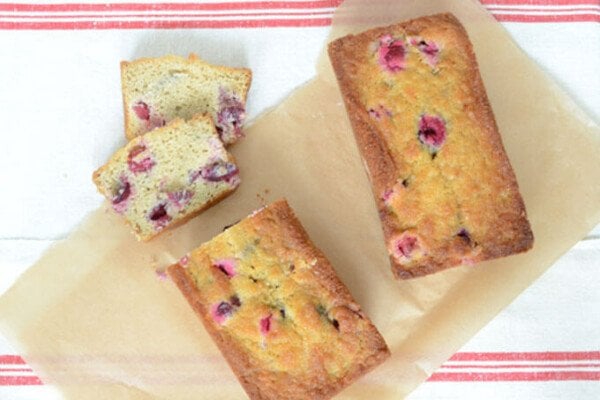 Nut-Free Cranberry Bread