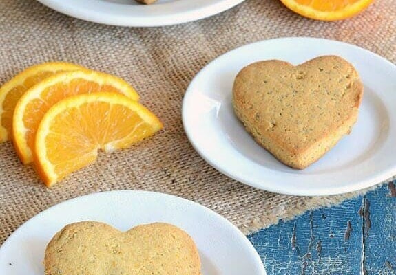 Orange Poppy Seed Scones