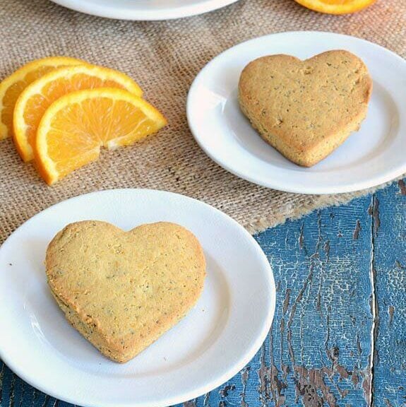 Orange Poppy Seed Scones