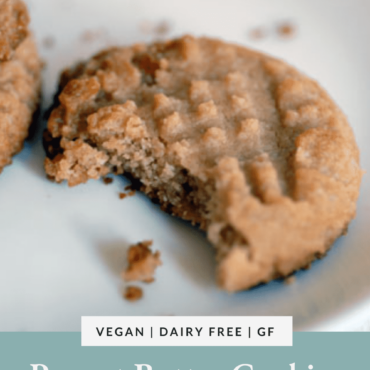 Peanut Butter Cookies with Almond Flour