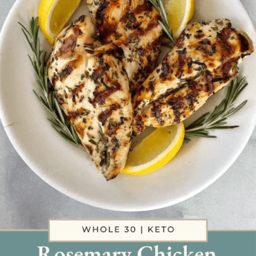 Rosemary Chicken with Lemon