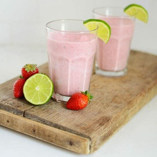 Strawberry Lime Shake