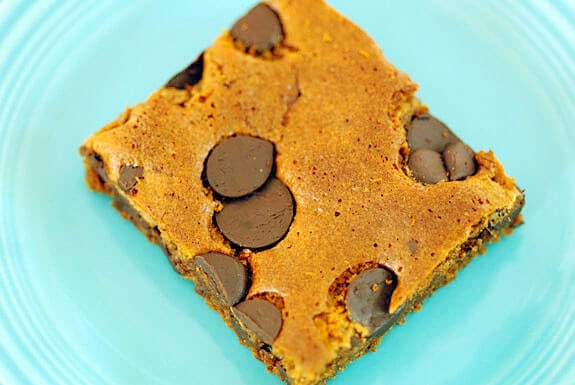 paleo almond butter blondies