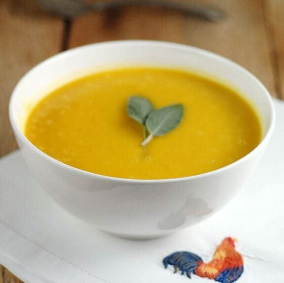 butternut squash apple soup recipe
