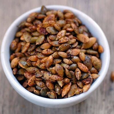 chili roasted pumpkin seeds