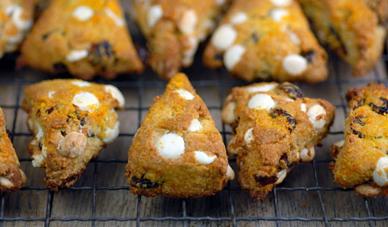 cranberry orange scones