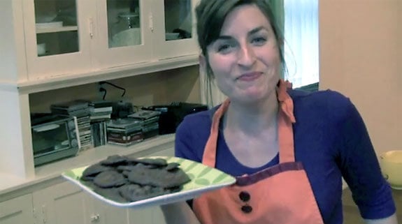gluten-free double chocolate cherry cookies recipe