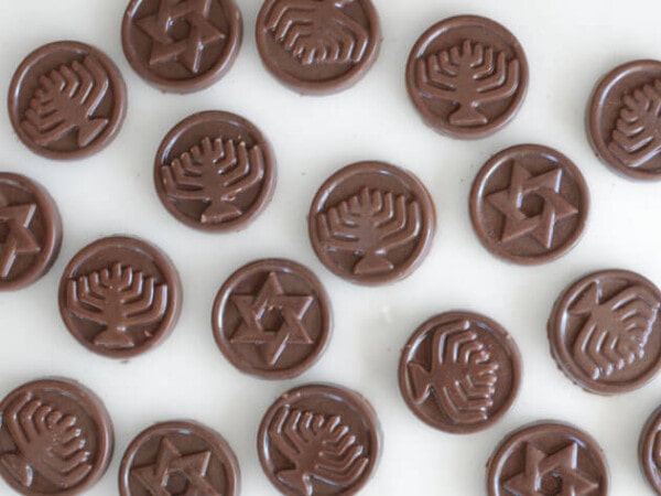 Homemade Hanukkah Gelt