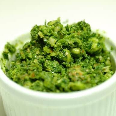 kale almond pesto