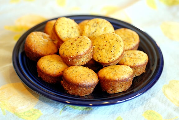 lemon poppy seed muffins