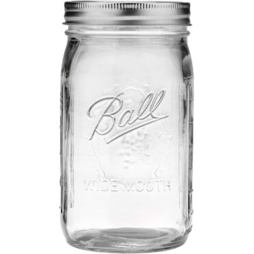 One Quart Mason Jar