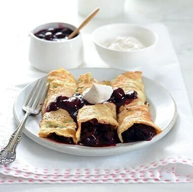 paleo crepes breakfast recipe
