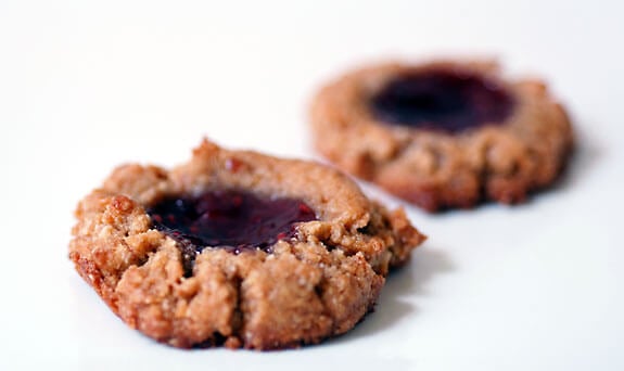 peanut butter jelly cookies