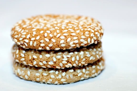 sesame cookies