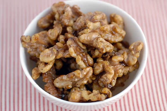 Vanilla Roasted Walnuts